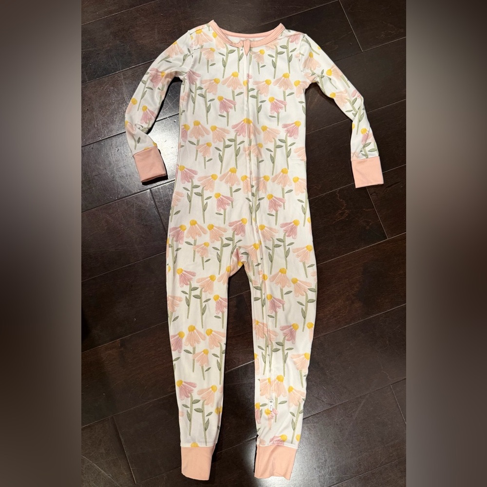 Cloud Island Pink Floral Pajama